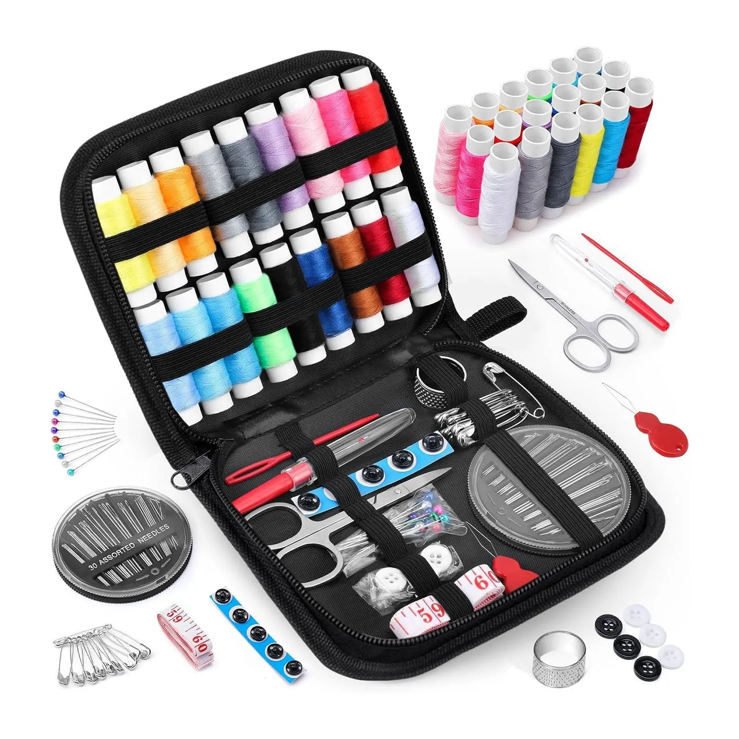 Poppy Crafts Sewing Kit #1 - Black
