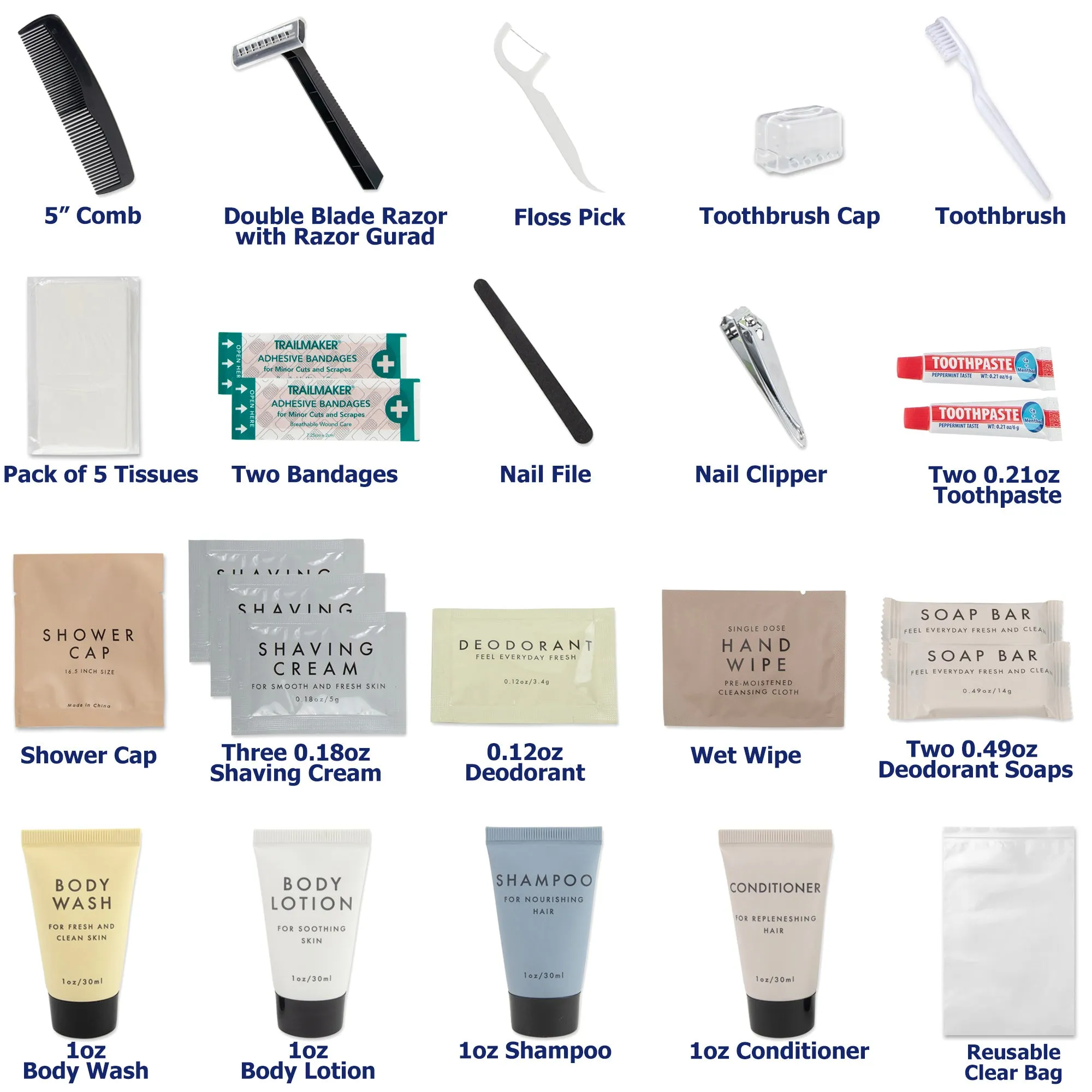 Premium 35 Piece Hygiene Kit