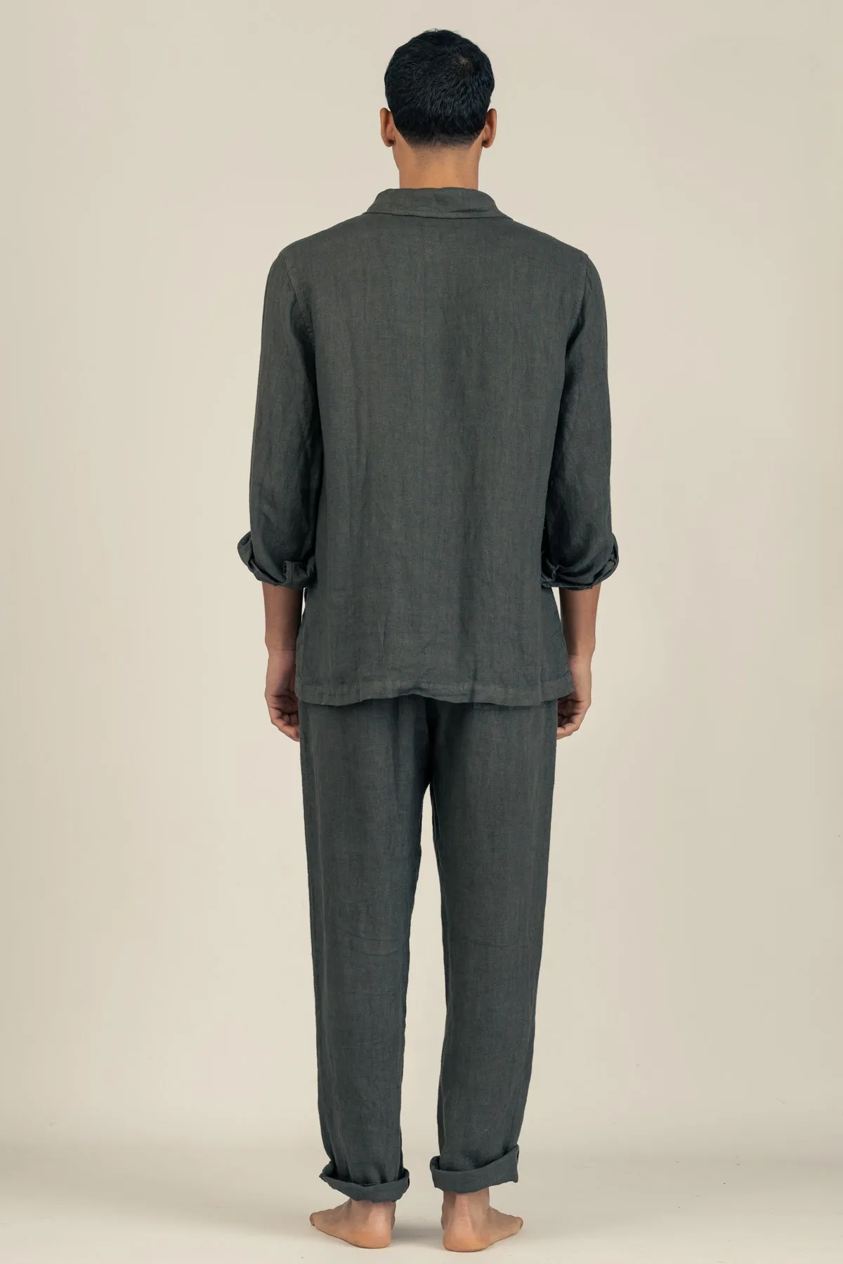 Premium Linen Pants in Moro