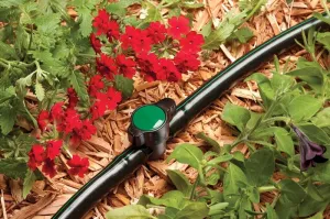 Rain Bird BVAL50-1S Tubing Shutoff Valve, 1/2 in, Barb, Plastic, Black :EA: QUANTITY: 1