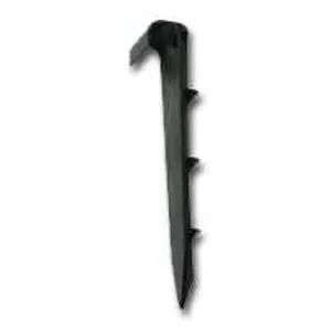 Raindrip R398CT Cleated Tubing Stake, 6 in L, Plastic :CD  8: QUANTITY: 1