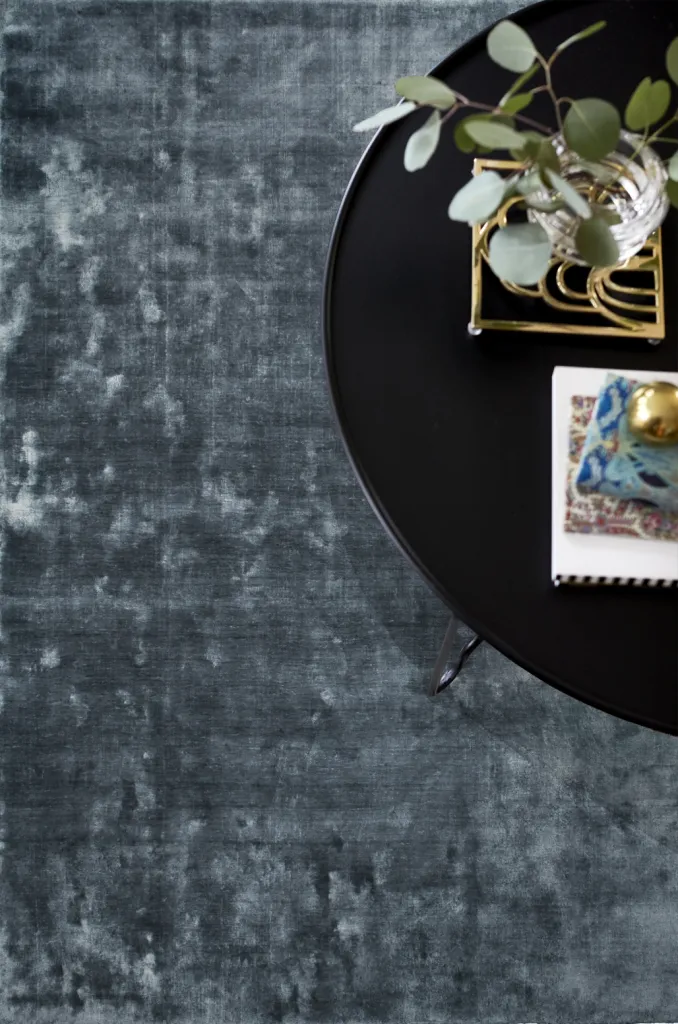 Rug Velvet Tencel Stormy Weather