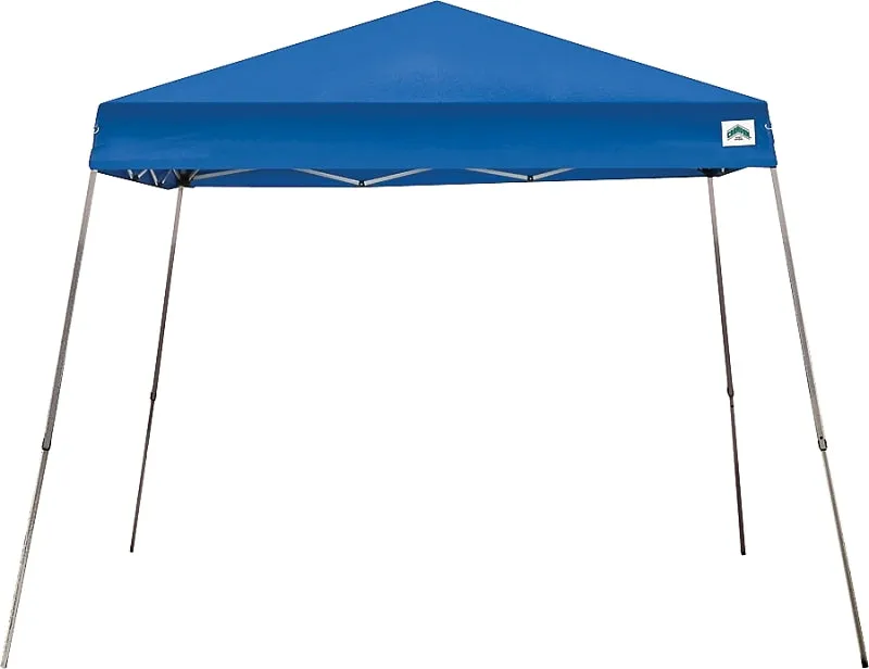Seasonal Trends 21007800020 Canopy, 10 ft L, 10 ft W, 9.2 ft H, Steel Frame, Polyester Canopy, Blue Canopy :EA: QUANTITY: 1