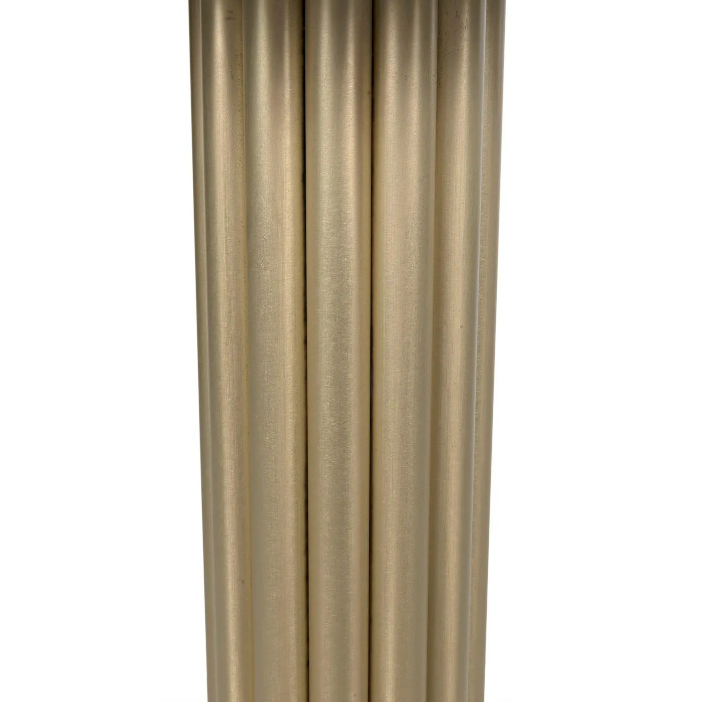 Sedes Bar Stool, Steel with Brass Finish by Noir