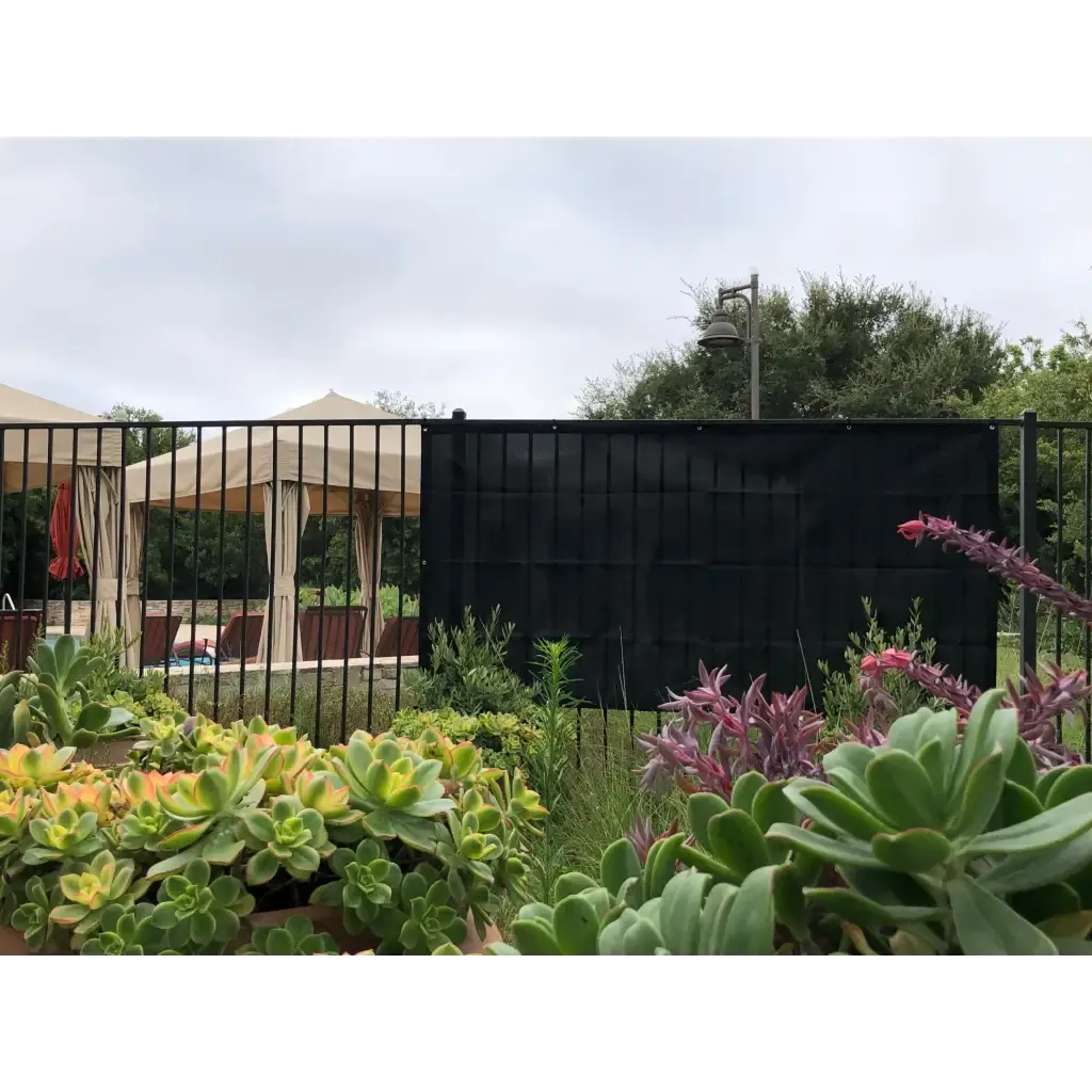 Shade Sail Sun Screen Panel for Canopy, Gazebo, Pergola, Balconies, Porches, Patio Awning, Patio (8 ft x 6 ft, Screen Panel ONLY)