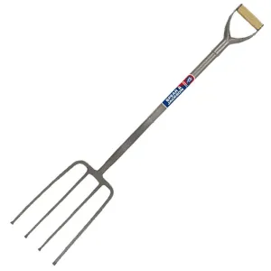 Spear & Jackson Contractor Fork Wooden Handle