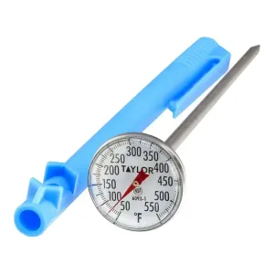 Taylor 6093N 1" Standard Grade Dial Instant Read Thermometer, 50 - 550 F