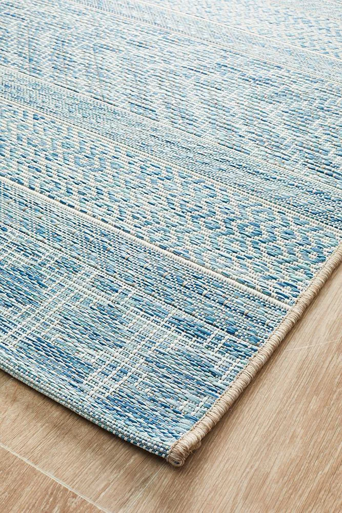 Terrace Urban Rug Blue Runner