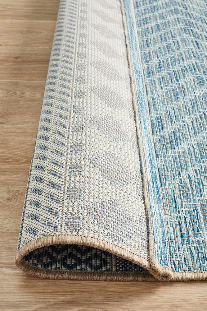 Terrace Urban Rug Blue Runner