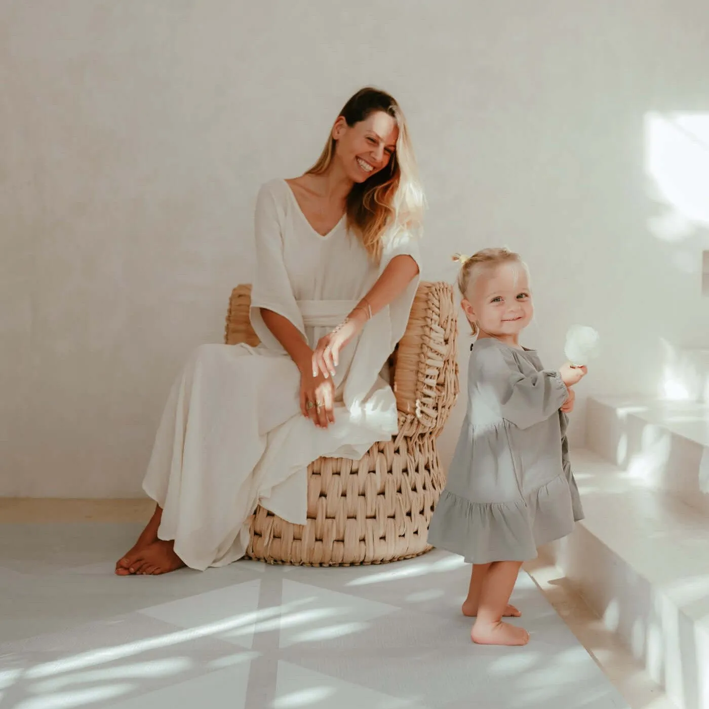 Toddlekind Premium Foam Playmats | Kyte - Soft Storm