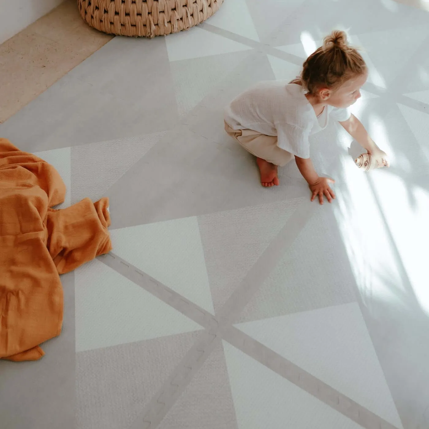 Toddlekind Premium Foam Playmats | Kyte - Soft Storm