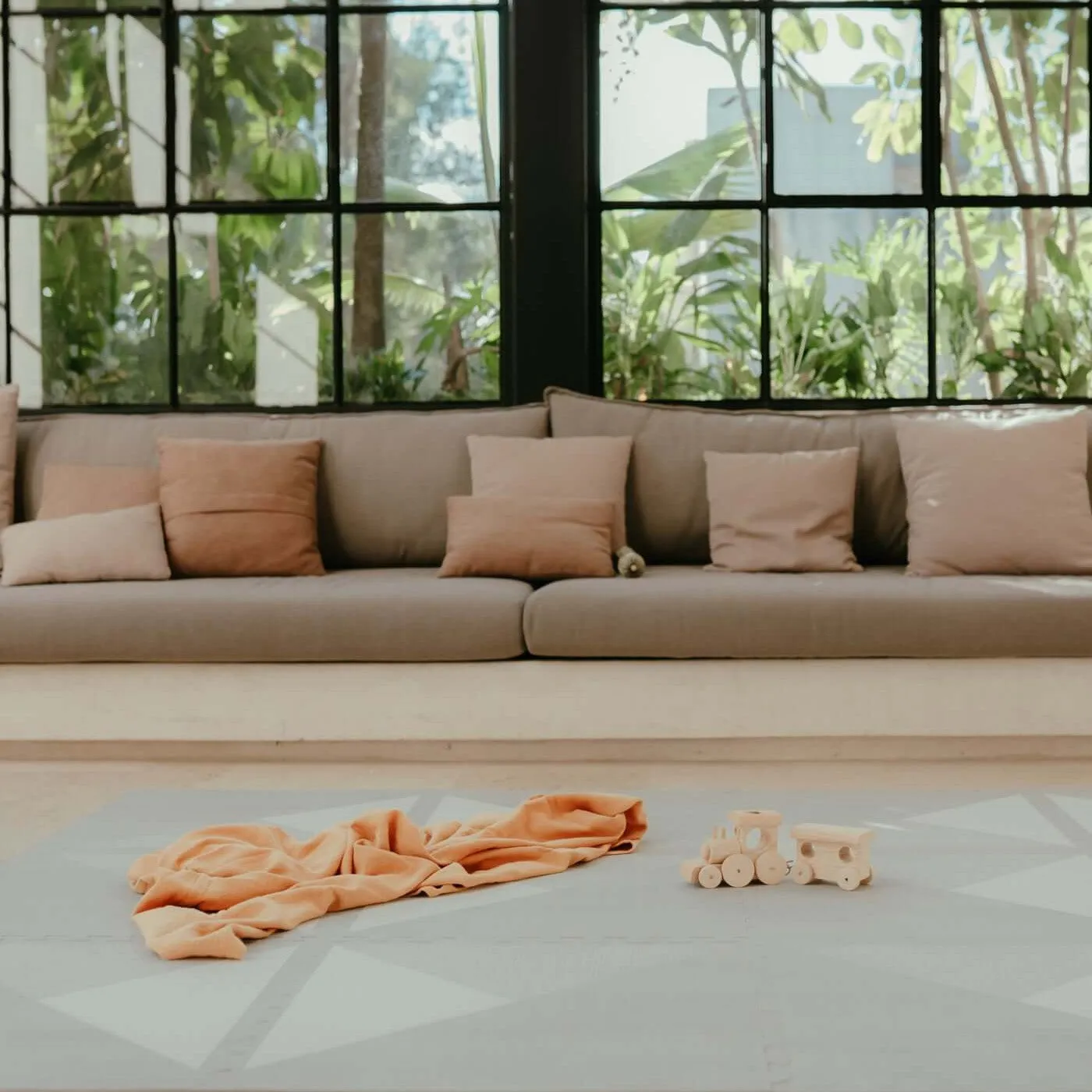 Toddlekind Premium Foam Playmats | Kyte - Soft Storm
