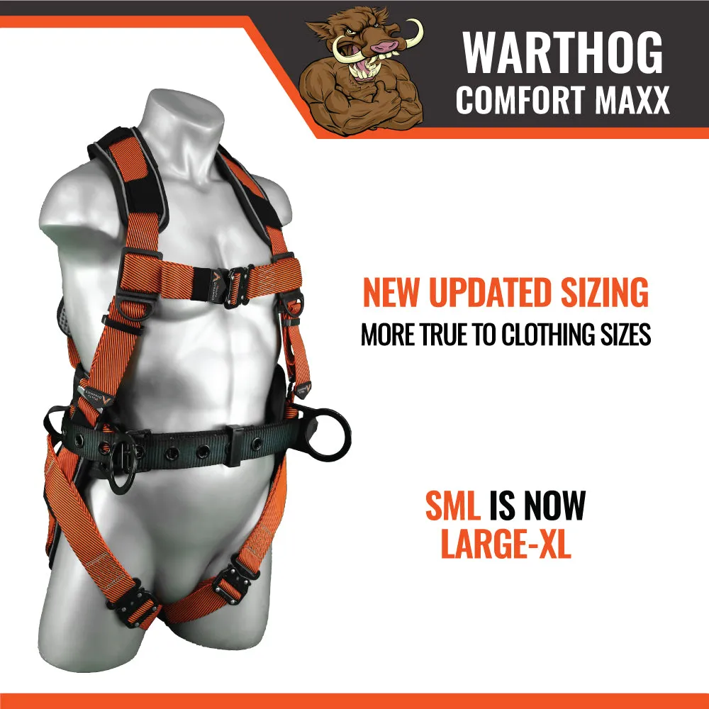 Warthog® Comfort Maxx Belted Side D-Ring Harness
