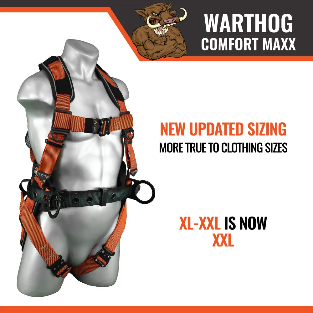 Warthog® Comfort Maxx Belted Side D-Ring Harness