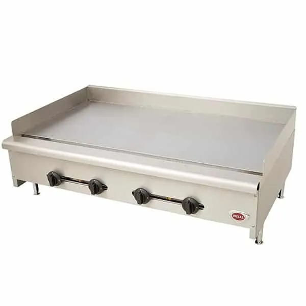 Wells HDG4830G Countertop Gas Griddle 48" 120,000 BTU