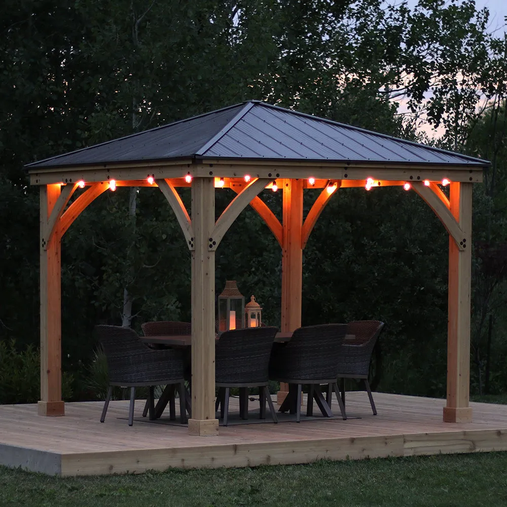 Yardistry Meridian Gazebo 10ft x 10ft (3m x 3m) Yardistry
