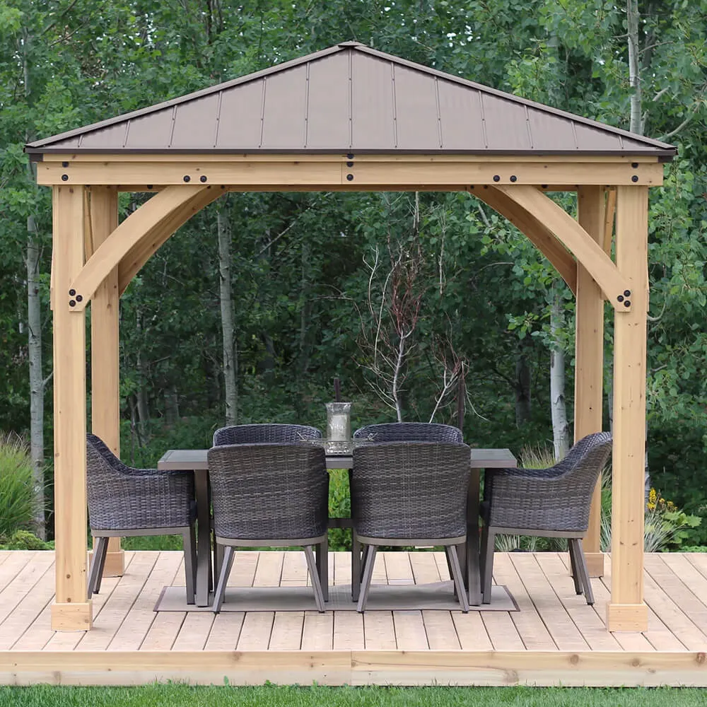 Yardistry Meridian Gazebo 10ft x 10ft (3m x 3m) Yardistry