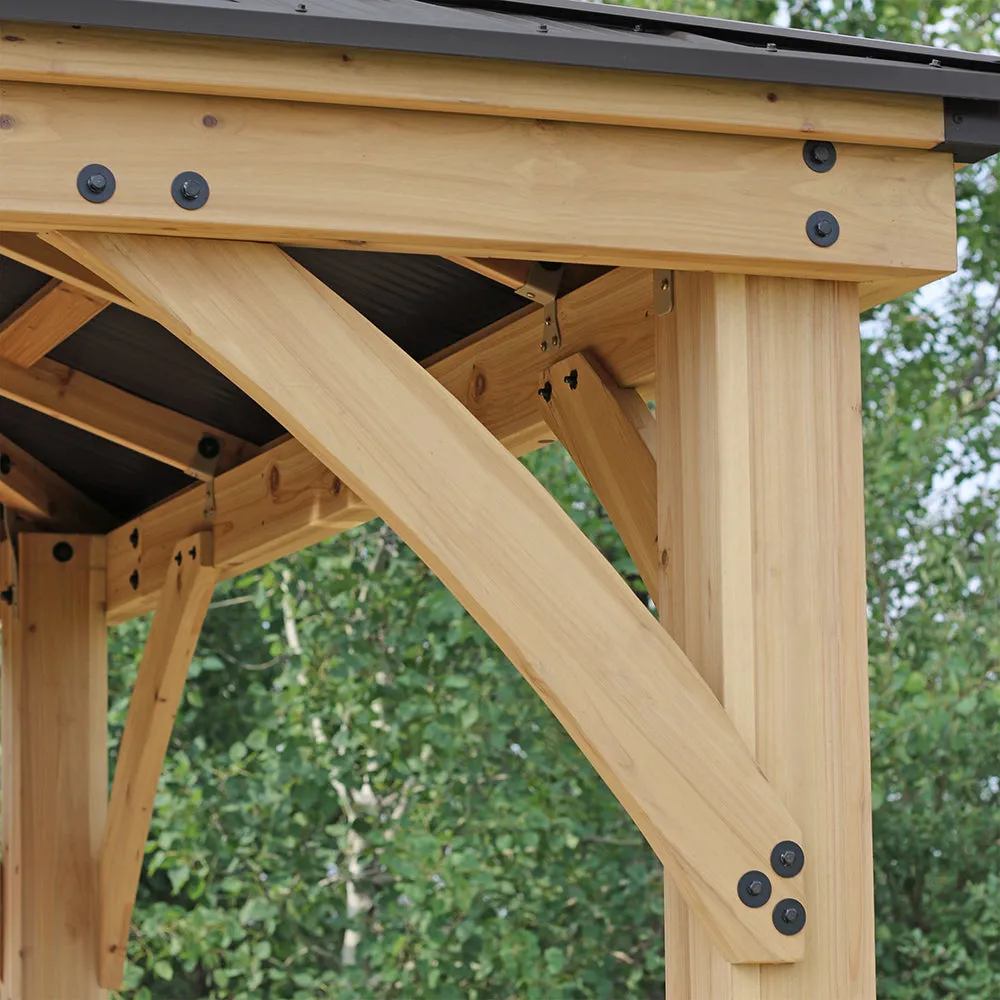 Yardistry Meridian Gazebo 10ft x 10ft (3m x 3m) Yardistry