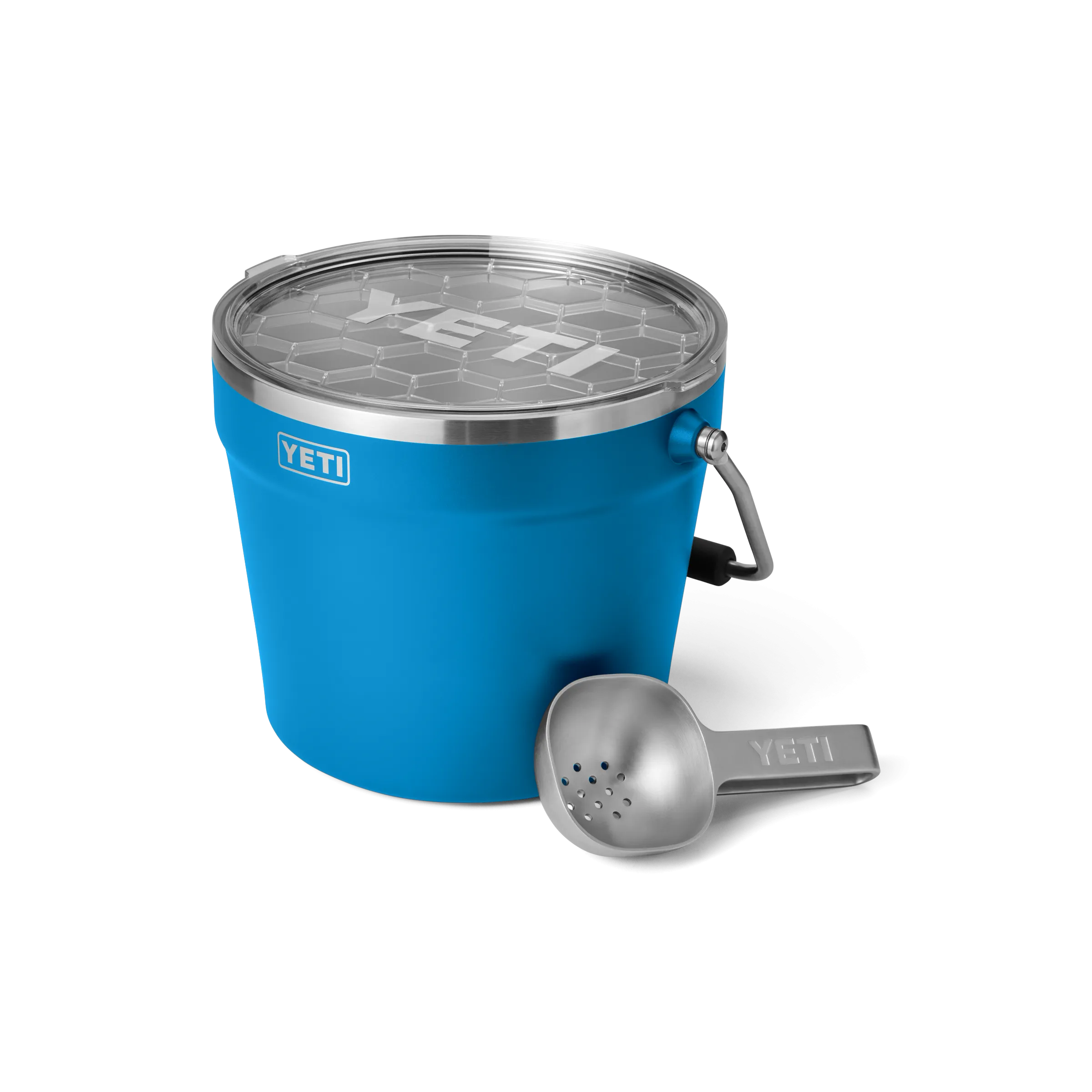 Yeti Rambler Beverage Bucket - Big Wave Blue